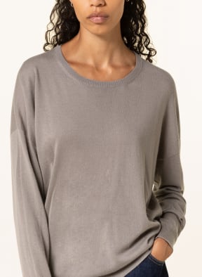 IRIS von ARNIM Cashmere sweater LUCIAN, Color: TAUPE (Image 1)