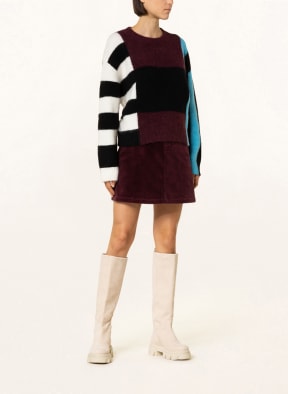 Marc O'Polo DENIM Corduroy skirt, Color: DARK RED (Image 1)