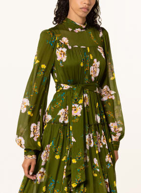 DIANE VON FURSTENBERG Kleid KENT, Farbe: OLIV/ ROSA/ BLAU (Bild 1)