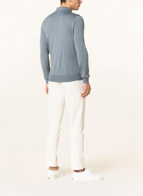 Brioni Jersey polo shirt, Color: BLUE GRAY (Image 1)