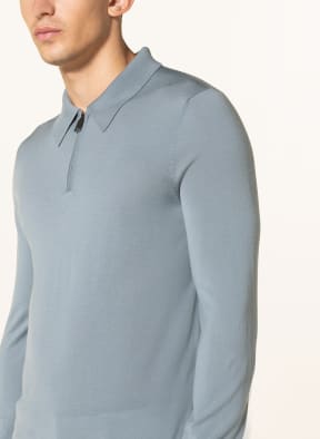 Brioni Jersey polo shirt, Color: BLUE GRAY (Image 1)