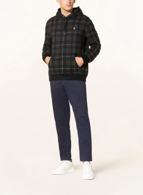 POLO RALPH LAUREN Hoodie, Farbe: BLAU/ DUNKELGRÜN/ GELB (Bild 1)