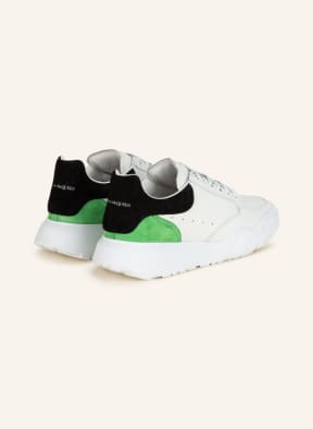 Alexander McQUEEN Sneakers, Color: WHITE/ BLACK/ GREEN (Image 1)