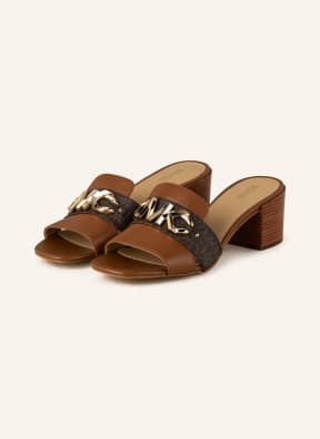 MICHAEL KORS Mules IZZY, Color: COGNAC (Image 1)