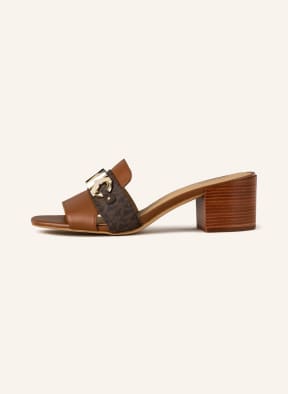 MICHAEL KORS Mules IZZY, Color: COGNAC (Image 1)