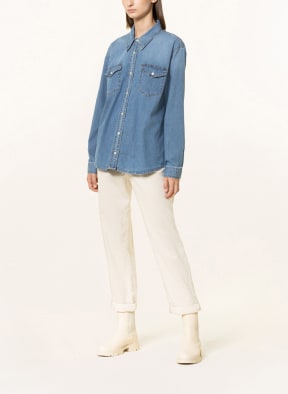 OPUS Denim shirt FITTONIA, Color: 70034 fresh light blue (Image 1)