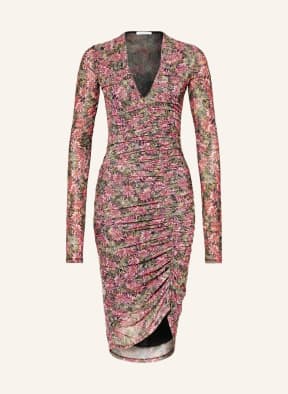 PATRIZIA PEPE Kleid, Farbe: LILA/ GRÜN/ HELLROT (Bild 1)