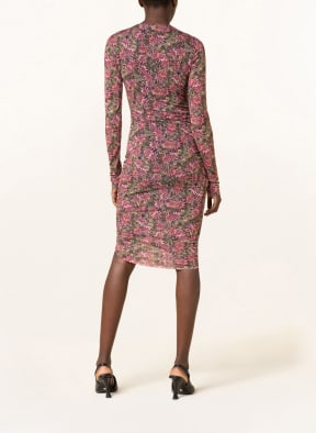 PATRIZIA PEPE Kleid, Farbe: LILA/ GRÜN/ HELLROT (Bild 1)