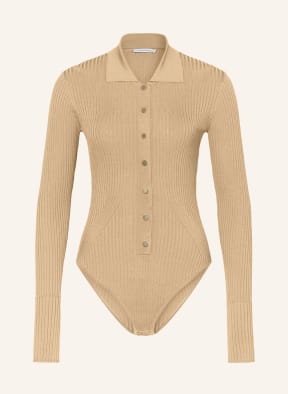 PATRIZIA PEPE Strick-Body, Farbe: BEIGE (Bild 1)