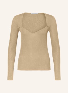 PATRIZIA PEPE Longsleeve, Farbe: BEIGE (Bild 1)