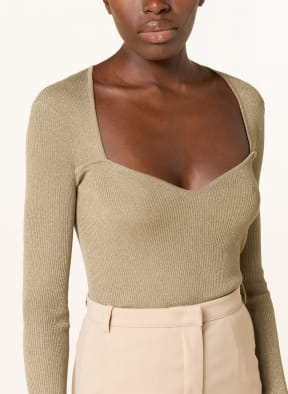 PATRIZIA PEPE Longsleeve, Farbe: BEIGE (Bild 1)