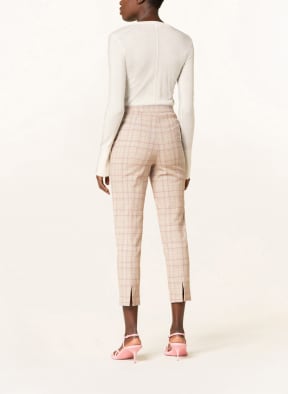 PATRIZIA PEPE Hose mit Glitzergarn, Farbe: BEIGE/ LILA/ SILBER (Bild 1)