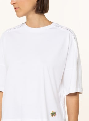 TED BAKER T-Shirt PEYRRIE mit Lochstickerei, Farbe: WEISS (Bild 1)