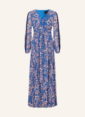 Phase Eight Kleid CLAUDIA in Wickeloptik, Farbe: BLAU (Bild 1)