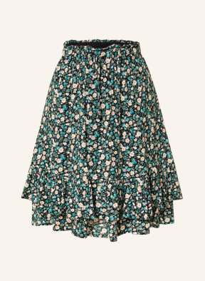 oui Skirt, Color: BLACK/ NEON BLUE/ CREAM (Image 1)