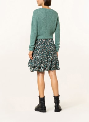 oui Skirt, Color: BLACK/ NEON BLUE/ CREAM (Image 1)