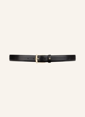 AIGNER Leather belt, Color: BLACK (Image 1)