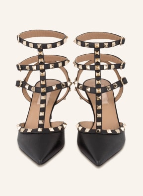 VALENTINO GARAVANI Slingpumps ROCKSTUD , Farbe: SCHWARZ (Bild 1)