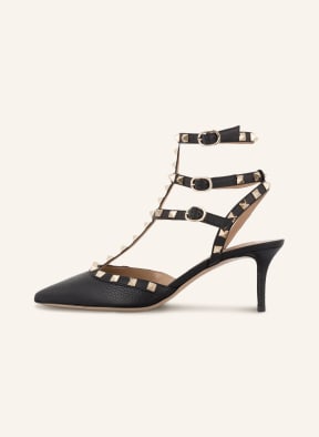 VALENTINO GARAVANI Slingpumps ROCKSTUD , Farbe: SCHWARZ (Bild 1)