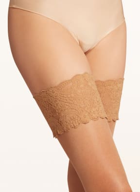 Wolford Stay-Up Stockings SATIN TOUCH 20 DEN, Color: 4365 GOBI (Image 1)