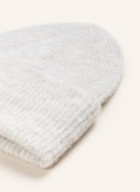 SAMSØE SAMSØE Beanie NOR with alpaca, Color: LIGHT GRAY (Image 1)