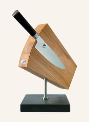 KAI Knife block SHUN, Color: BEIGE/ BLACK (Image 1)