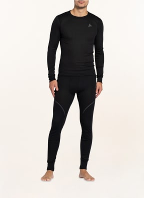 odlo Functional underwear shirt ACTIVE WARM ECO, Color: BLACK (Image 1)