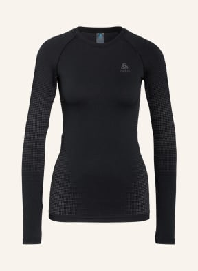 odlo Functional underwear shirt PERFORMANCE WARM ECO , Color: BLACK/ GRAY (Image 1)
