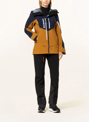 MAMMUT Skijacke LISTE PRO HS, Farbe: DUNKELGELB/ DUNKELBLAU (Bild 1)