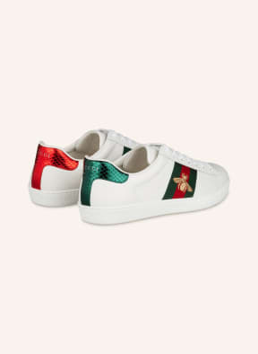GUCCI Sneakers ACE , Color: WHITE/ GREEN/ RED (Image 1)