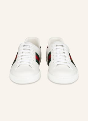 GUCCI Sneakers ACE , Color: WHITE/ GREEN/ RED (Image 1)