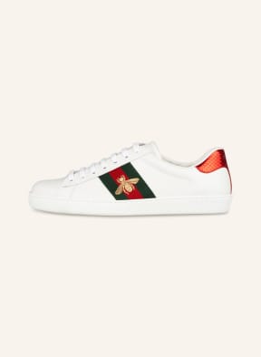 GUCCI Sneakers ACE , Color: WHITE/ GREEN/ RED (Image 1)