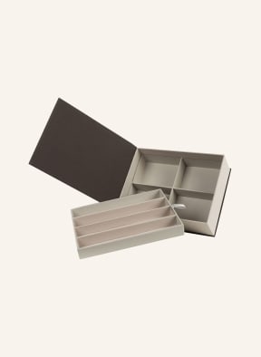 PRINTWORKS Aufbewahrungsbox SMALL THINGS, Farbe: DUNKELGRAU/ SILBER (Bild 1)