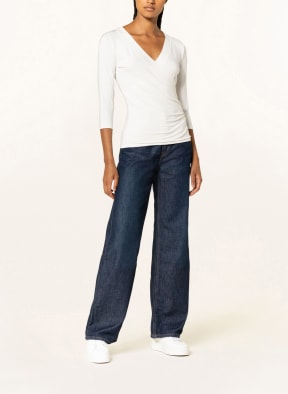 LAUREN RALPH LAUREN Shirt blouse ALAYJA with 3/4 sleeves, Color: CREAM (Image 1)