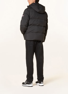 TOMMY JEANS Down jacket with removable hood, Color: BLACK (Image 1)