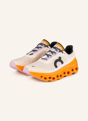 On Laufschuhe CLOUDMONSTER, Farbe: ECRU/ ORANGE (Bild 1)