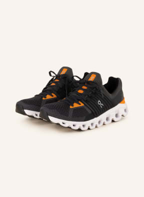 On Laufschuhe CLOUDSWIFT, Farbe: SCHWARZ/ ORANGE (Bild 1)