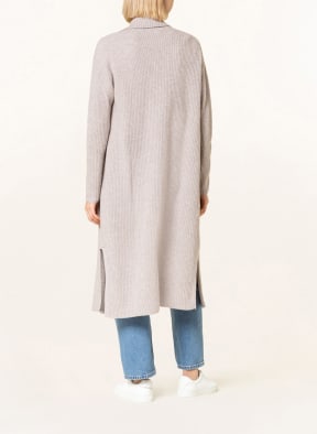darling harbour Knit cardigan with cashmere, Color: GRAY (Image 1)