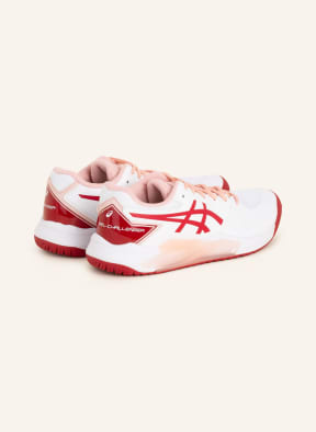 ASICS Tennis shoes GEL-CHALLENGER 13, Color: WHITE/ DARK RED (Image 1)