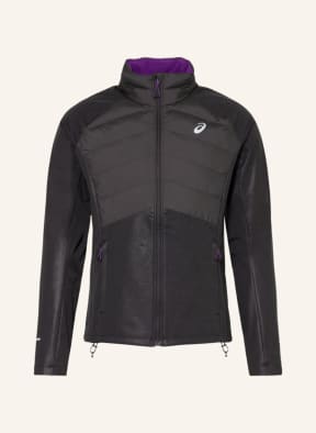 ASICS Running jacket WINTER RUN, Color: DARK GRAY (Image 1)