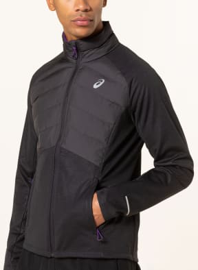 ASICS Running jacket WINTER RUN, Color: DARK GRAY (Image 1)