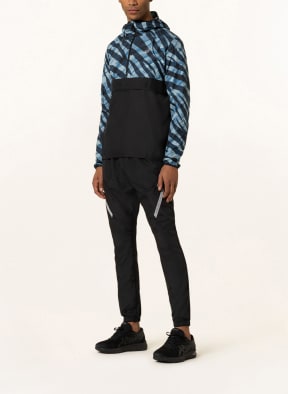 ASICS Running jacket WILD, Color: DARK BLUE/ LIGHT BLUE/ BLUE (Image 1)