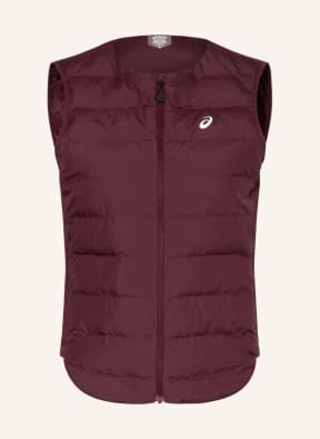 ASICS Hybrid running jacket RUNYOKO, Color: DARK RED (Image 1)