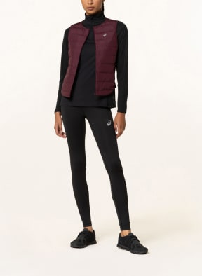 ASICS Hybrid running jacket RUNYOKO, Color: DARK RED (Image 1)