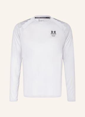 UNDER ARMOUR Long sleeve shirt UA ARMOURPRINT, Color: LIGHT GRAY (Image 1)