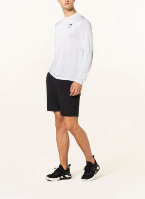 UNDER ARMOUR Long sleeve shirt UA ARMOURPRINT, Color: LIGHT GRAY (Image 1)