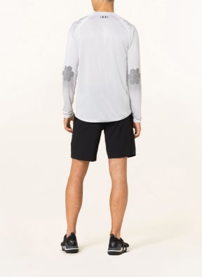 UNDER ARMOUR Long sleeve shirt UA ARMOURPRINT, Color: LIGHT GRAY (Image 1)