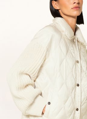 MARELLA Steppjacke MADRID im Materialmix, Farbe: ECRU (Bild 1)