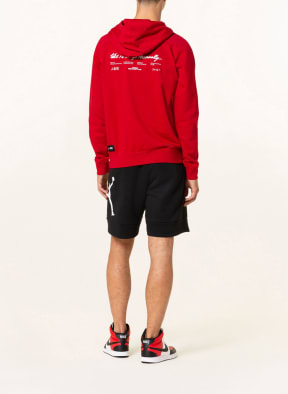 JORDAN Hoodie DRI-FIT SPORT BC, Color: DARK RED (Image 1)