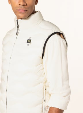 Blauer Steppweste mit SORONA®AURA-Isolierung, Farbe: WEISS (Bild 1)